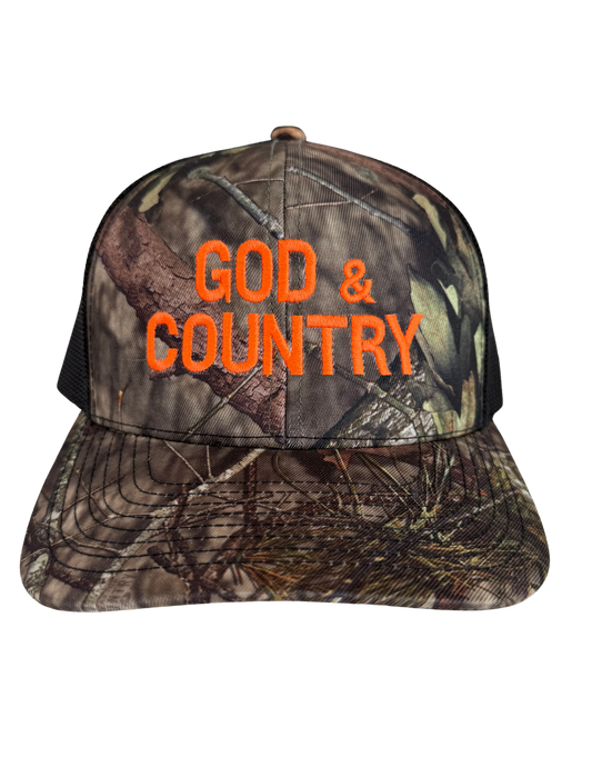 Camo Hat (God & Country)