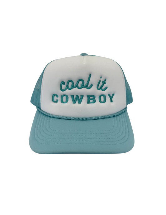 Light Blue Cool It Cowboy Hat