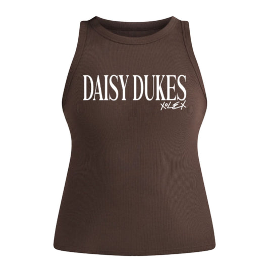 Brown Daisy Dukes Tank