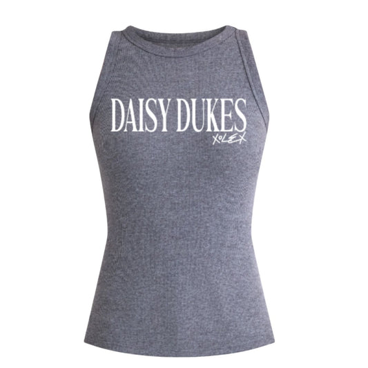 Gray Daisy Dukes Tank