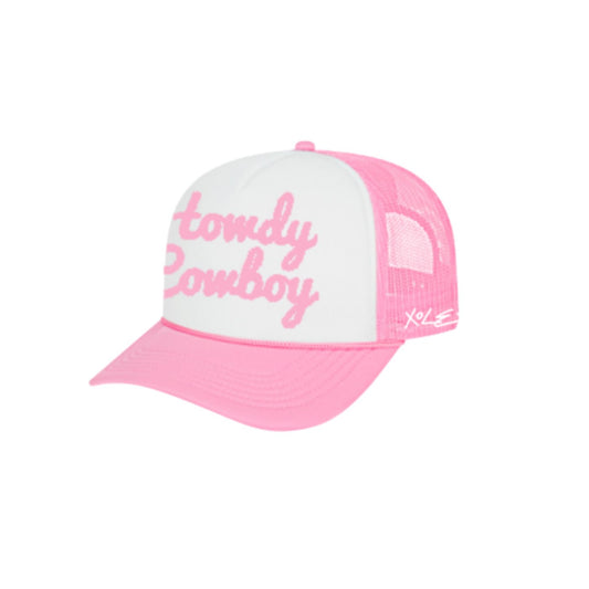 Pink Howdy Cowboy Hat