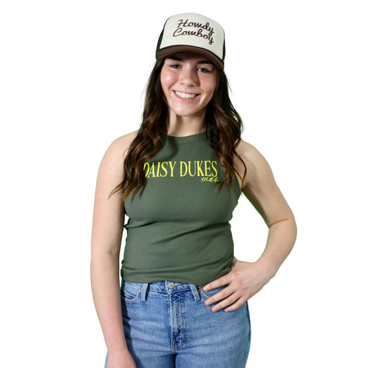 Green Daisy Dukes Tank
