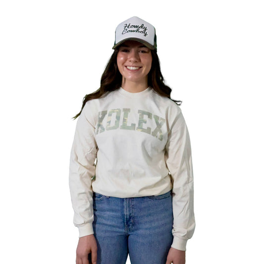 Long Sleeve T-Shirt tan XOLEX camo