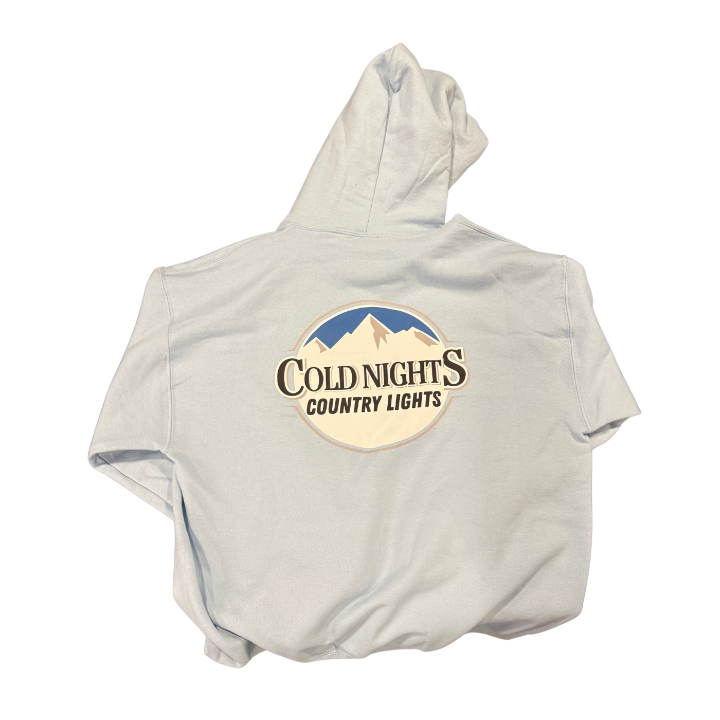 light blue Cold Nights Hoodie