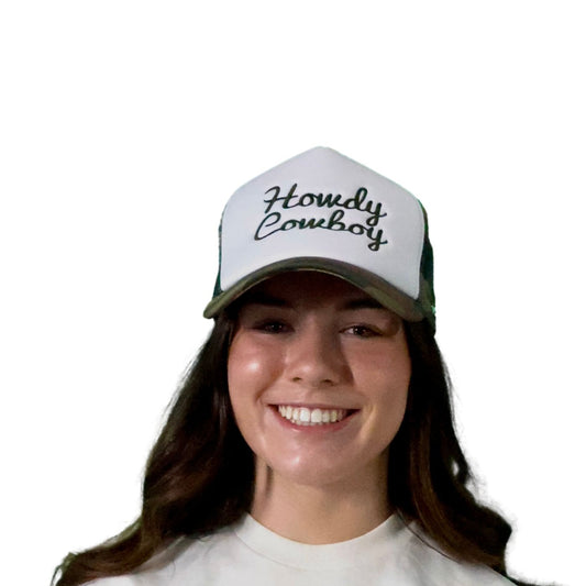 Camo Howdy Cowboy Hat
