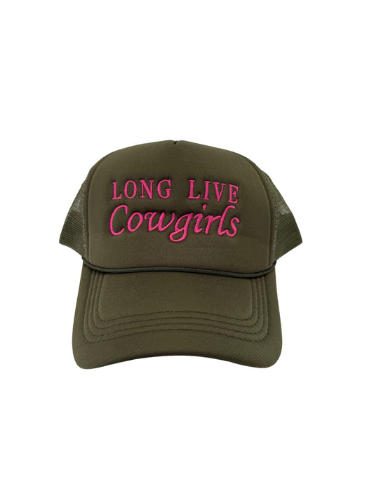 Green Cowgirl Hat