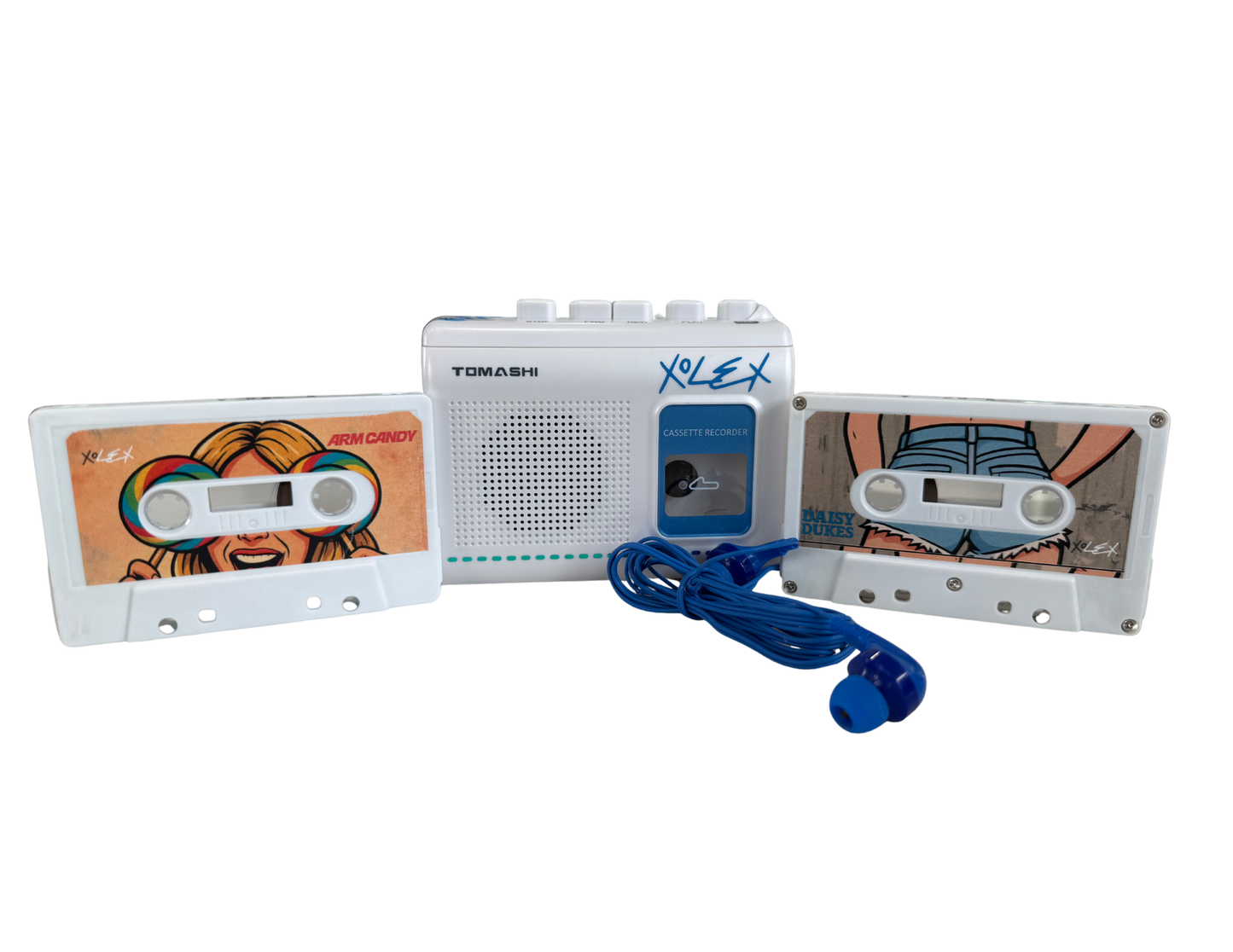 Walkman with Cassette (Arm Candy & Daisy Dukes)