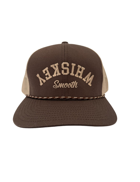 Light Brown Whiskey Hat w/ rope