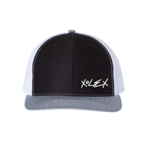 Black/White XOLEX hat