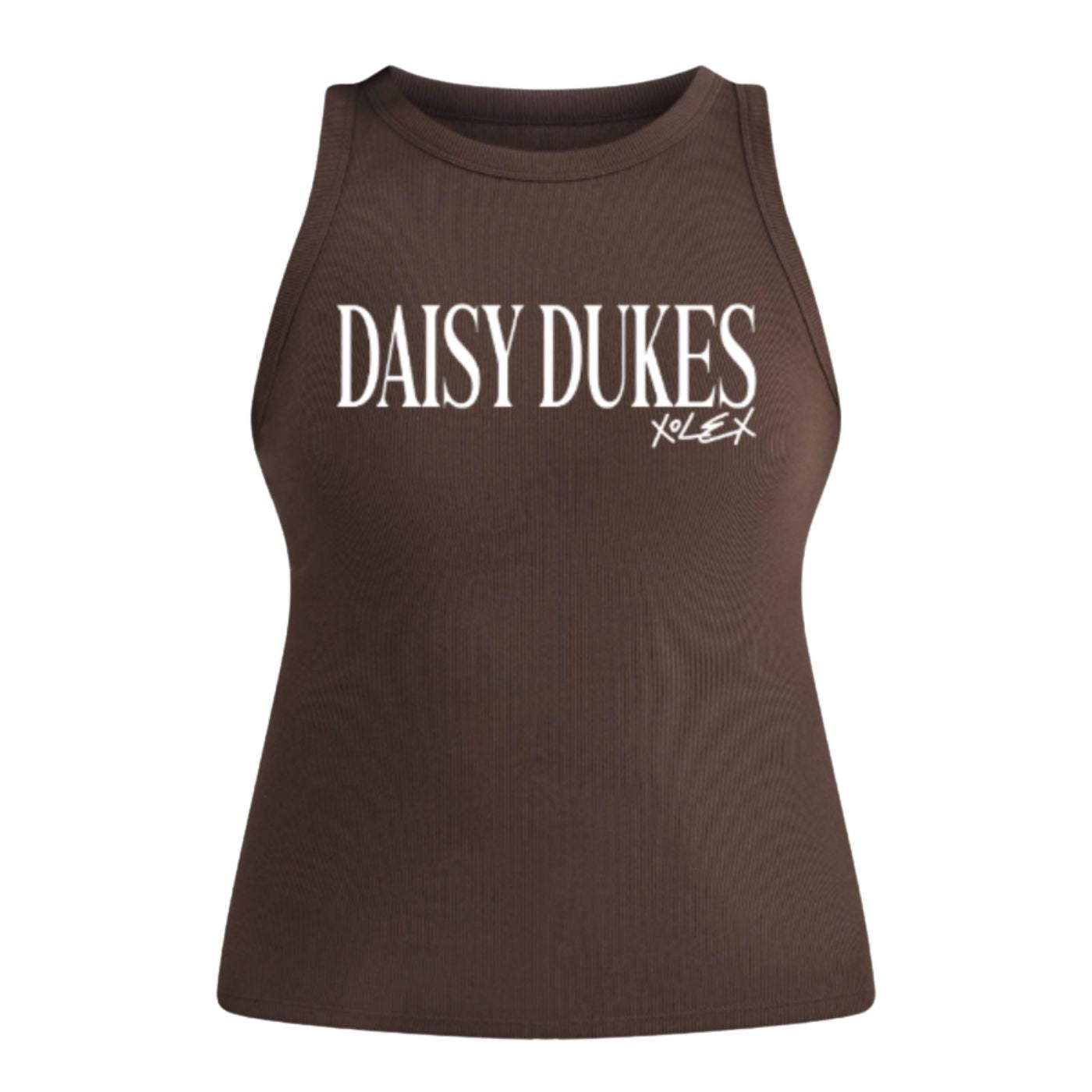 Brown Daisy Dukes Tank