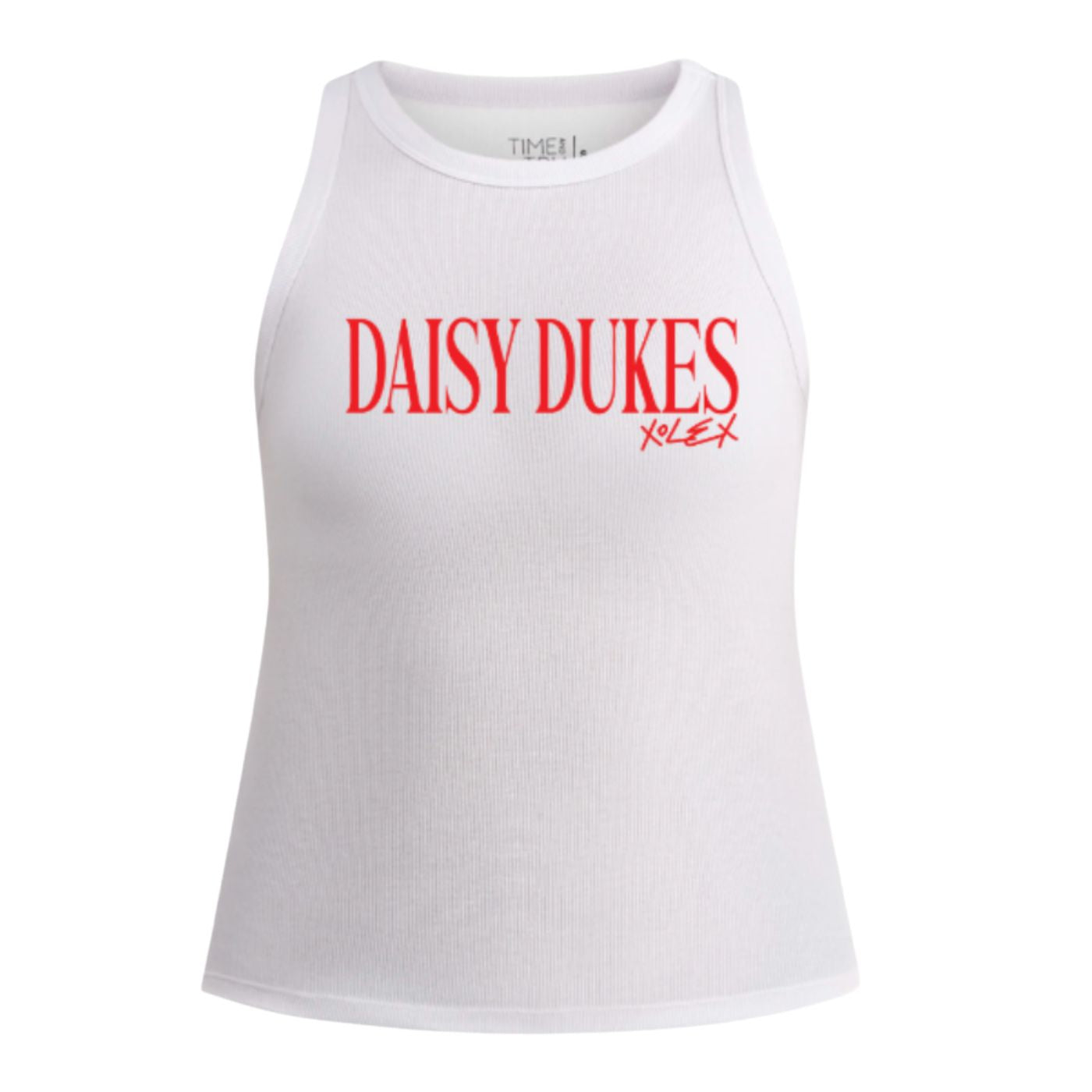 White Daisy Dukes Tank